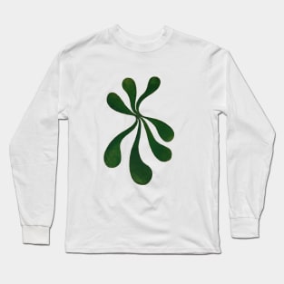 green blob Long Sleeve T-Shirt